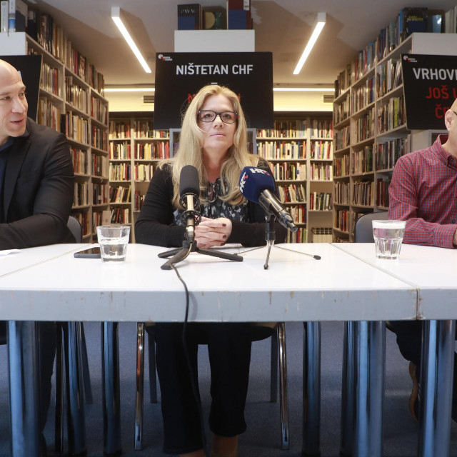 Igor Metelko, Sandra Žiga i Goran Aleksić iz udruge Franak