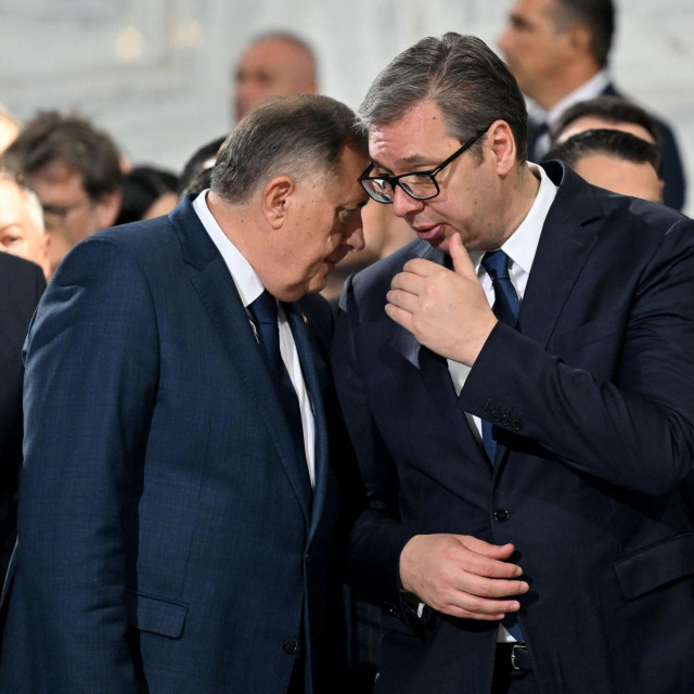 Milorad Dodik i Aleksandar Vučić