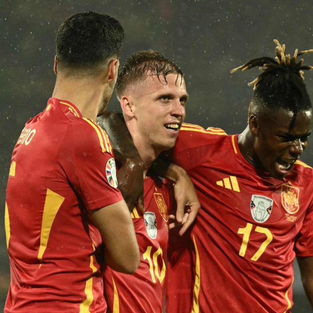 Mikel Merino, Dani Olmo i Nico Williams