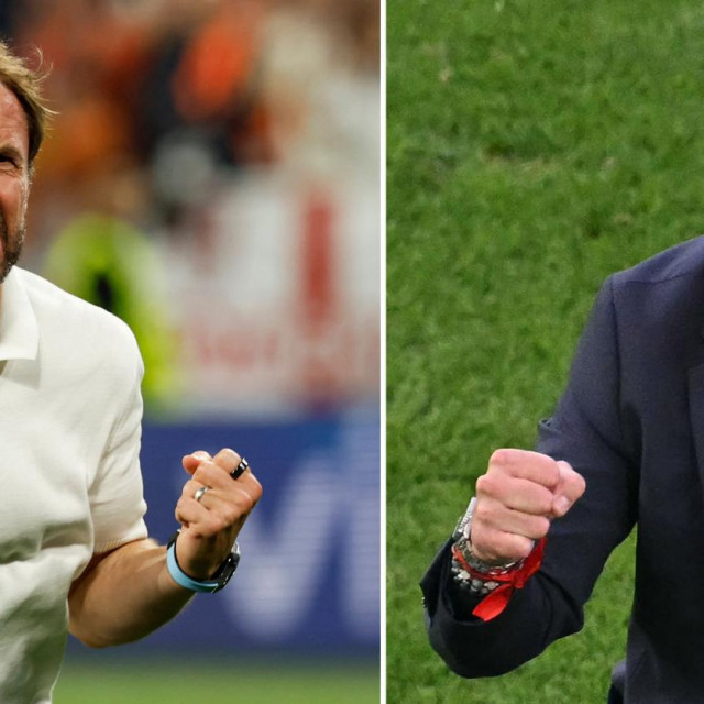 Gareth Southgate i Luis de la Fuente