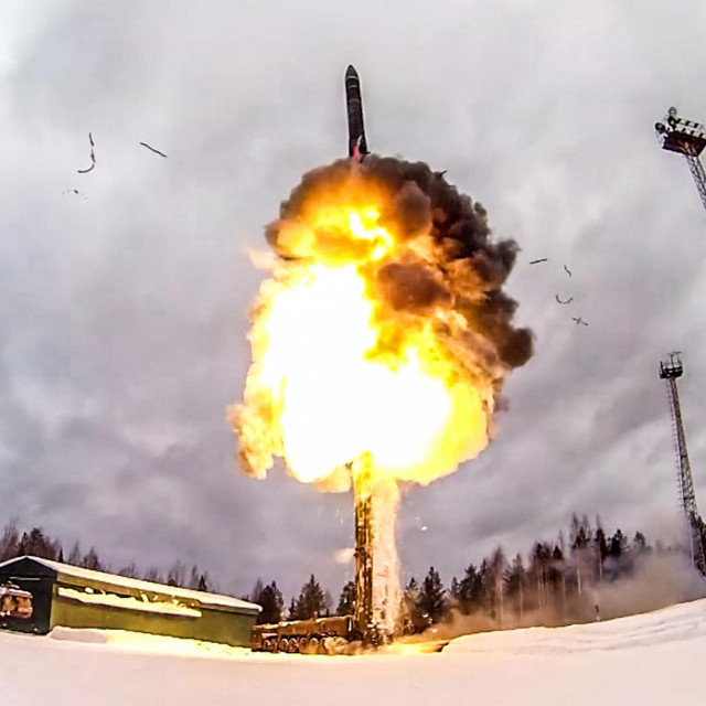 Test ruskog balističkog projektila RS-24 Yars