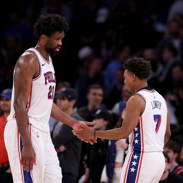 Joel Embiid i Kyle Lowry