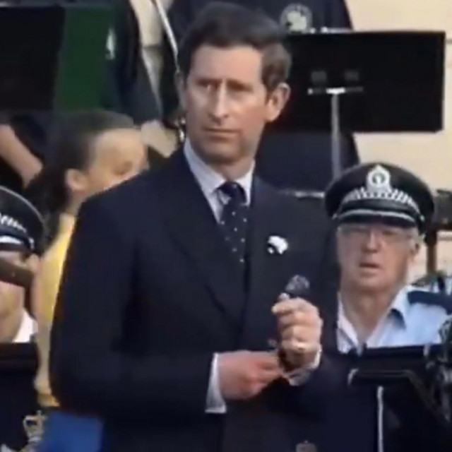 Kralj Charles 1994. godine u Sydneyju