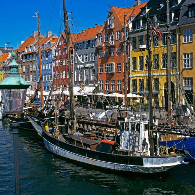 Živopisna četvrt Nyhavn, Kopenhagen