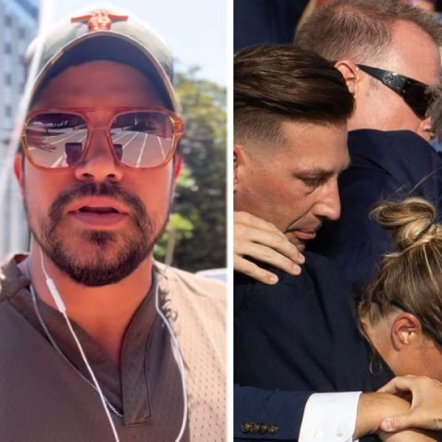 Bivši snajperist Dallas Alexander i Donald Trump