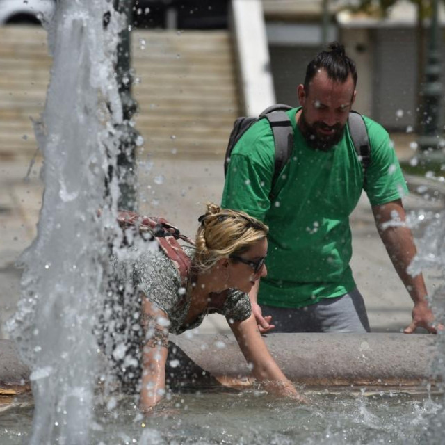 Vrućine u Grčkoj