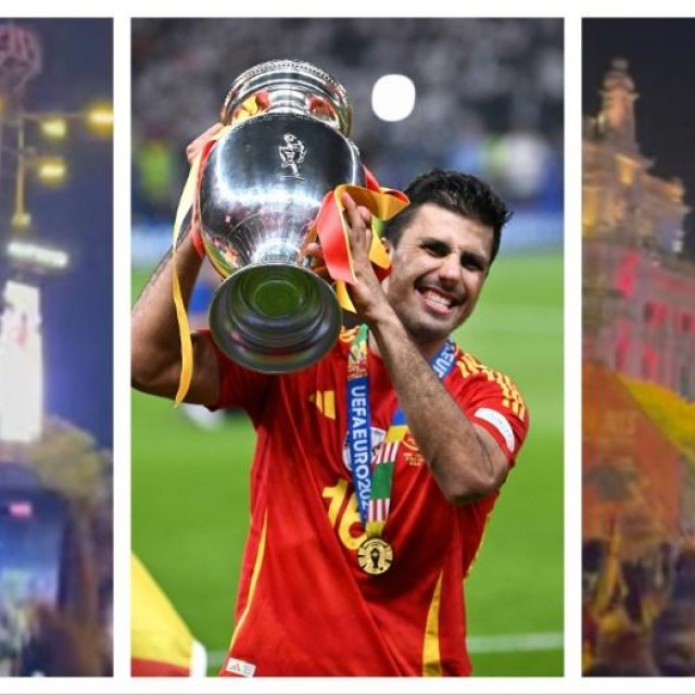 Rodri, doček u Madridu