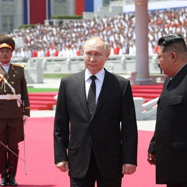 Vladimir Putin i Kim Jong-un