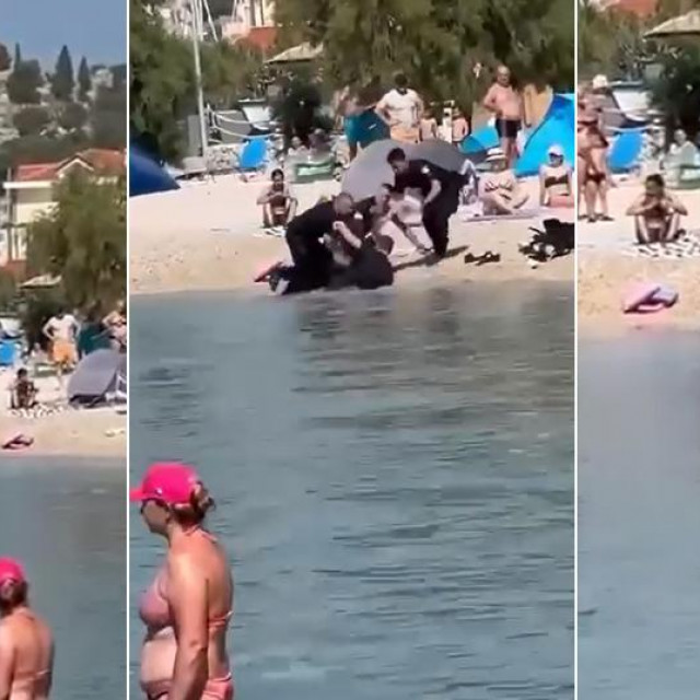 Uhićenje na plaži