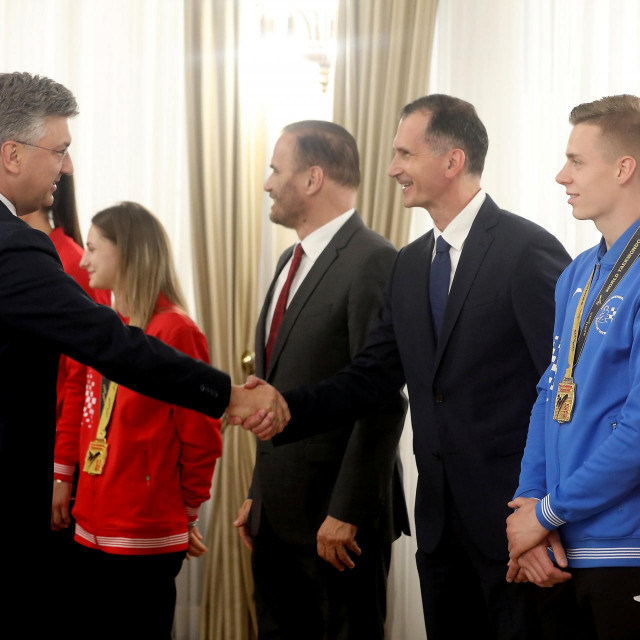 Andrej Plenković i Dragan Primorac