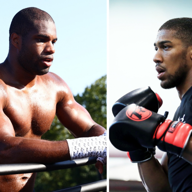 Daniel Dubois (lijevo) | Anthony Joshua (desno)