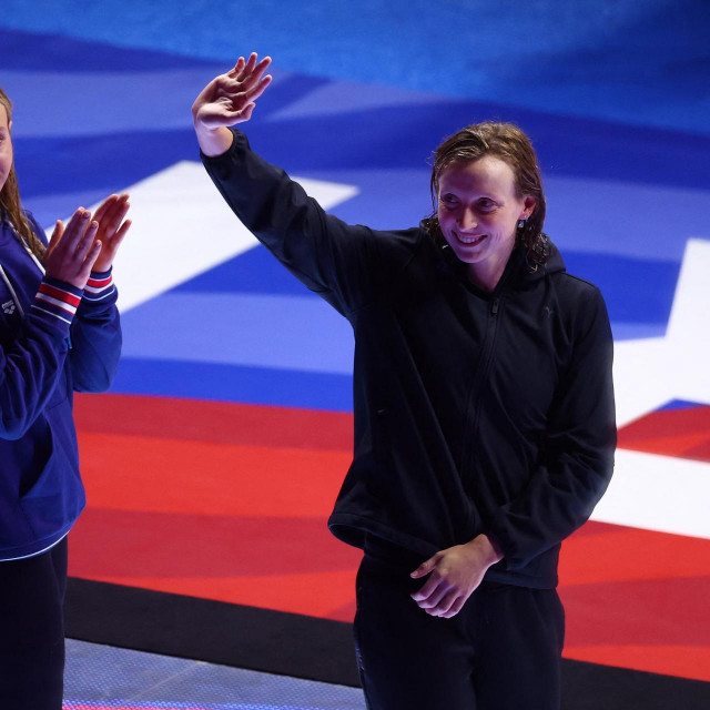 Paige Madden i Katie Ledecky