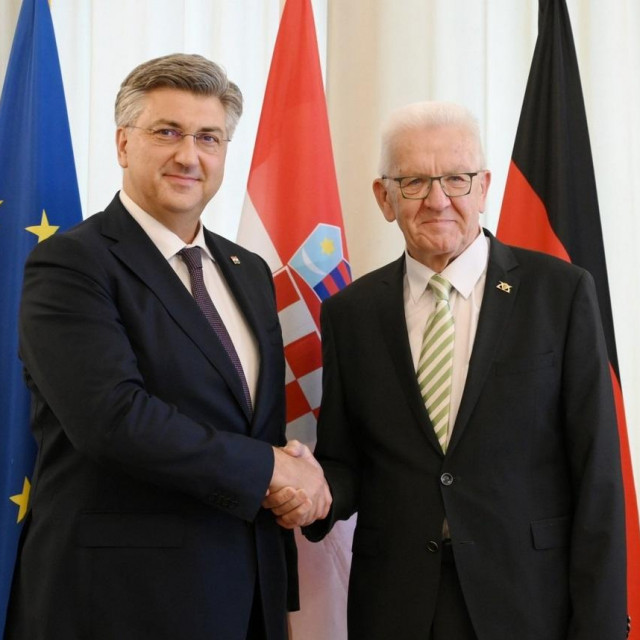 Andrej Plenković i Winfried Kretschmann