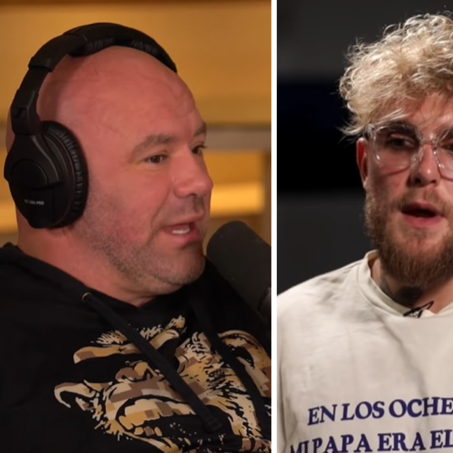 Dana White i Jake Paul