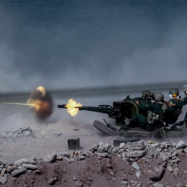 Vježba iranskih vojnika