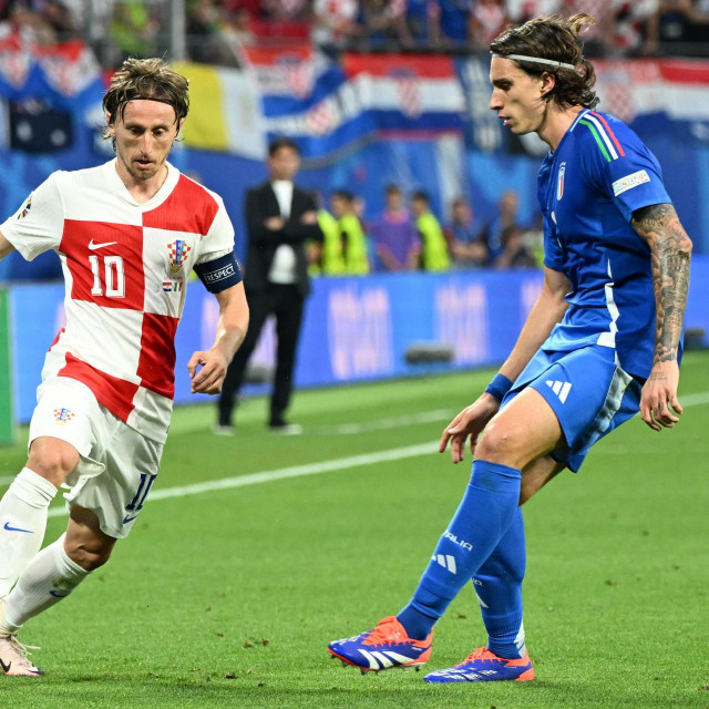 Luka Modrić i Riccardo Califiori