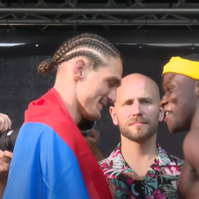 Predrag Bogdanović (lijevo) I Losene Keita (desno)