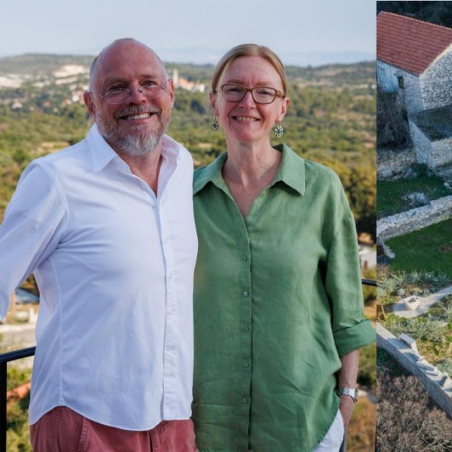 Kate i Kent Pepper i njihova kuća na Braču
