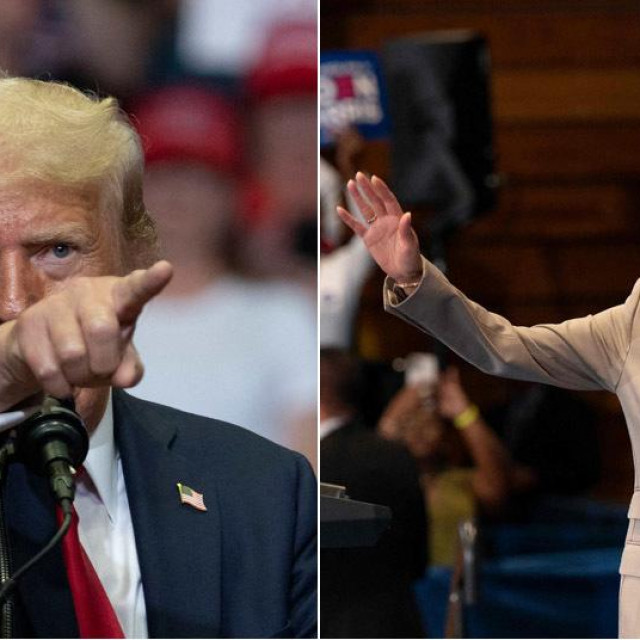 Donald Trump i Kamala Harris