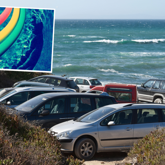 Silikonski plovci za kupanje, ilustracija