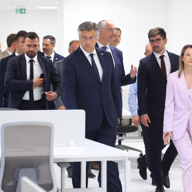 Andrej Plenković i gradonačelnik Splita Ivica Puljak