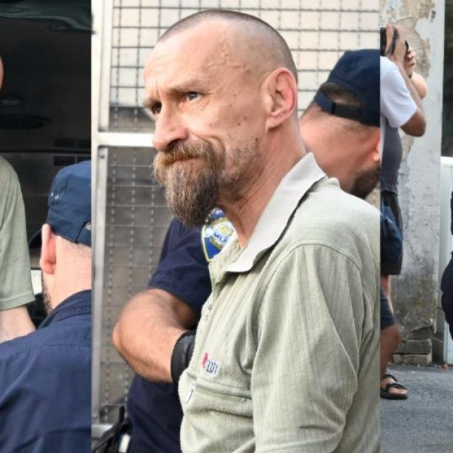 Dolazak Krešimira Pahokija na ispitivanje u državno odvjetništvo u Bjelovaru