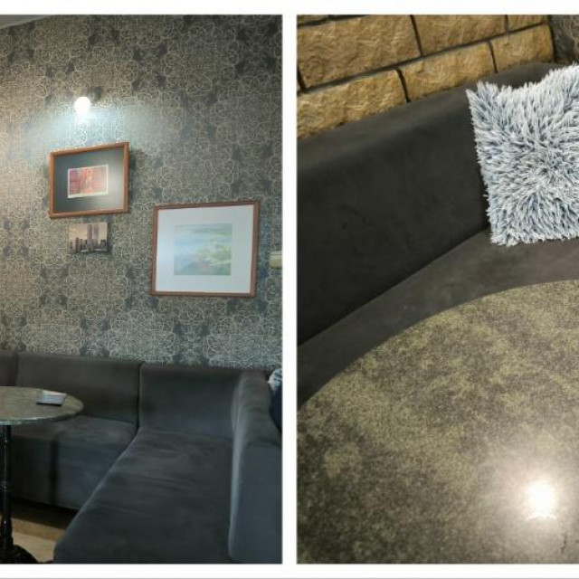 Stol u daruvarskom kafiću za kojim je sjedio Krešimir Pahoki