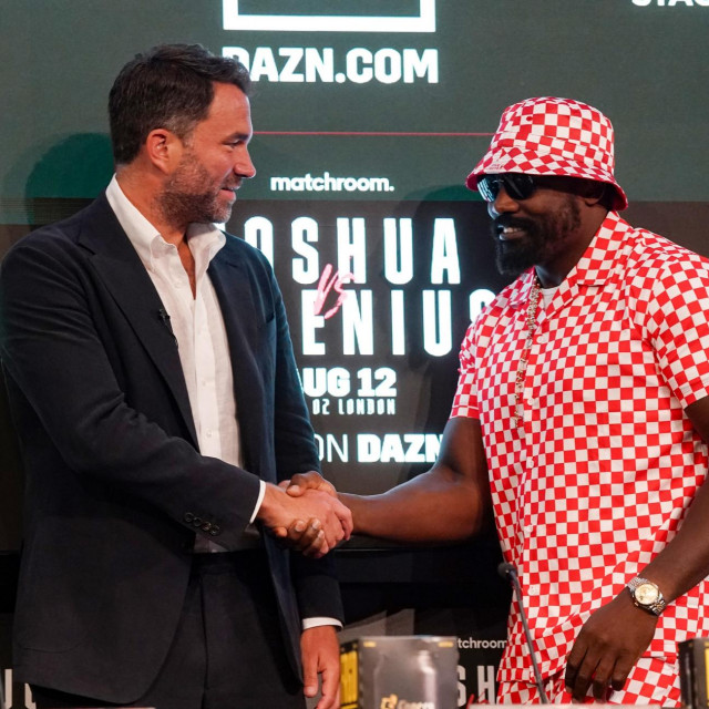 Derek Chisora i Eddie Hearn