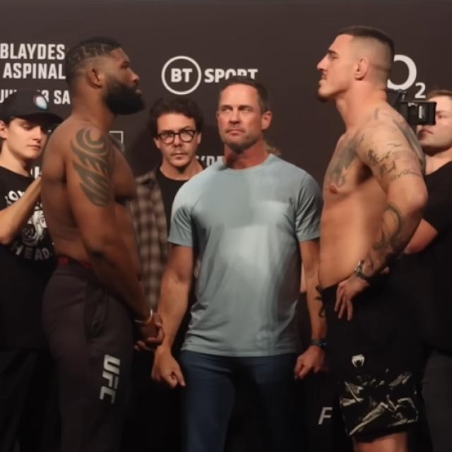 Curtis Blaydes i Tom Aspinall