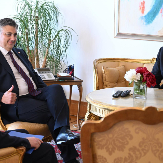 Andrej Plenković i Zoran Milanović
 