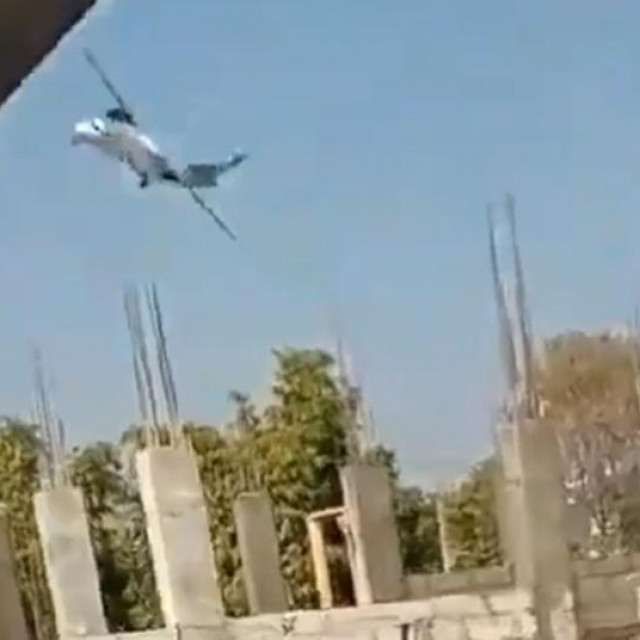 Pad zrakoplova u Nepalu