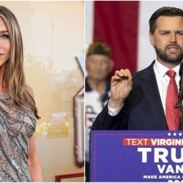 Jennifer Aniston i J. D. Vance