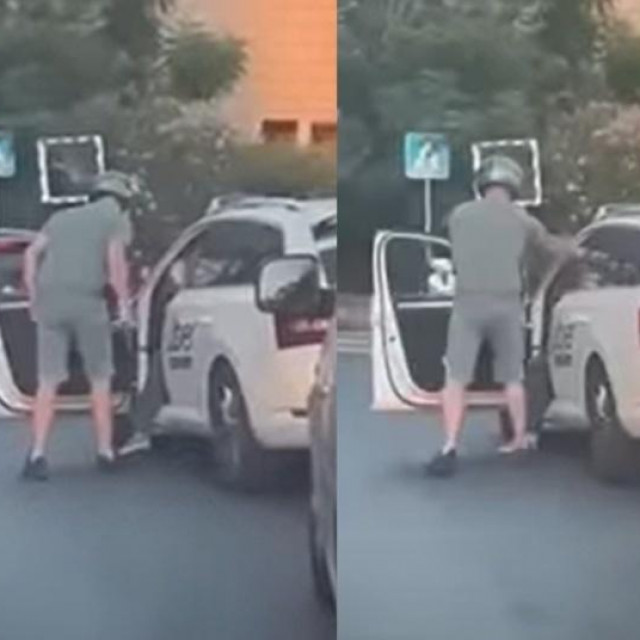 Verbalni i fizički sukob motociklista i vozača Ubera na dubrovačkom području