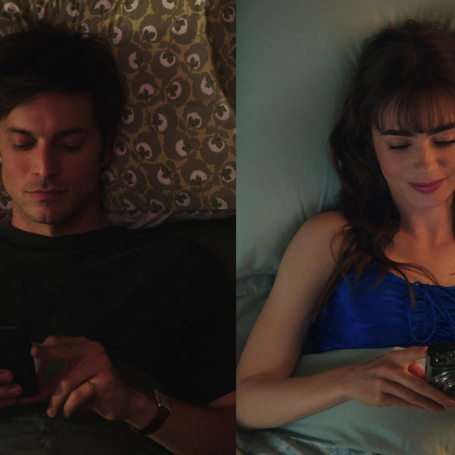 Lucas Bravo i Lily Collins, Netflix, Emily in Paris, treća sezona