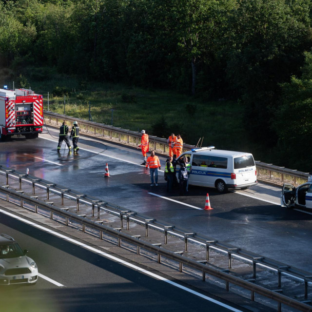 Arhivska fotografija nesreće na istoj dionici autoceste A1 (ilustracija)