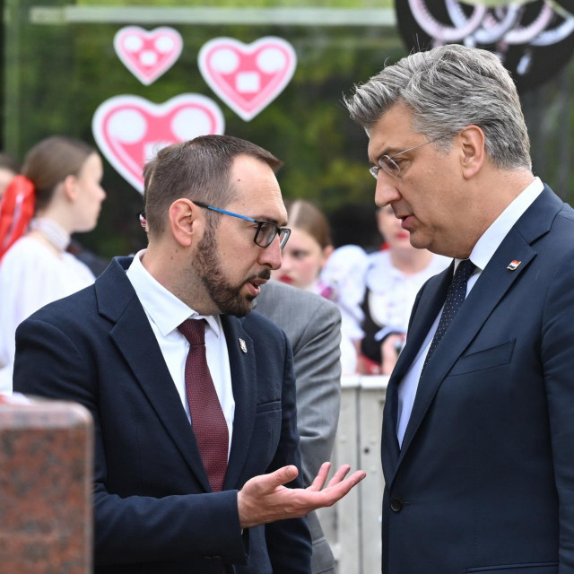 Andrej Plenković i Tomislav Tomašević