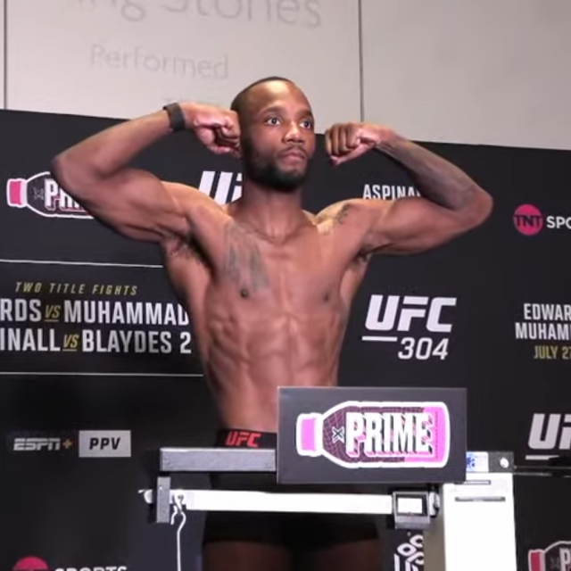 Leon Edwards UFC 304 (službena vaga)