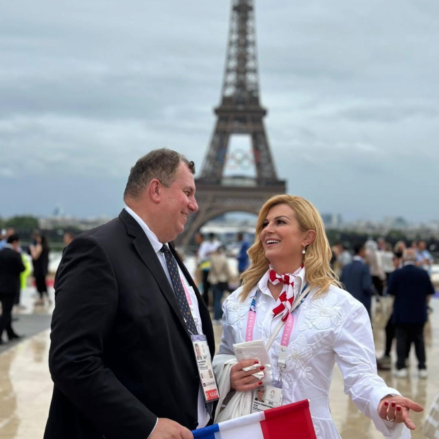 Kolinda Grabar-Kitarović sa suprugom Jakovom