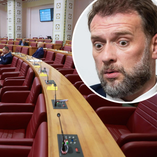 Mario Banožić i sabornica