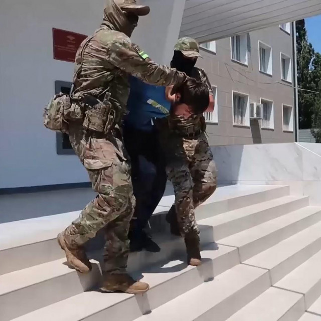 Uhićena trojica ruskih državljana u gradu Kaspijsku