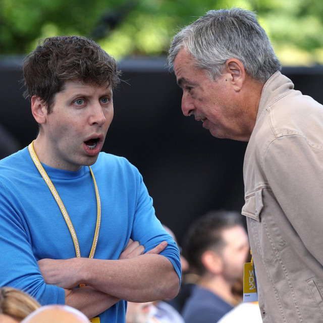 Sam Altman i Eddy Cue