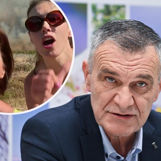 Nediljko Dujić, bivši gradonačelnik Skradina, šef županijskog HDZ-a, danas predsjednik Uprave Hrvatskih šuma. I supruga i kćer u elementu 

 