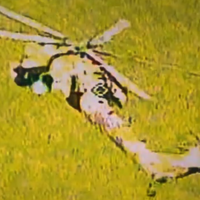 Ruski helikopter na udaru ukrajinskog drona