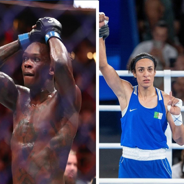 Israel Adesanya i Imane Khelif