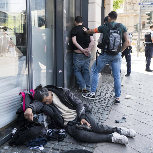 Frankfurt ima problema s ovisnicima o narkoticima