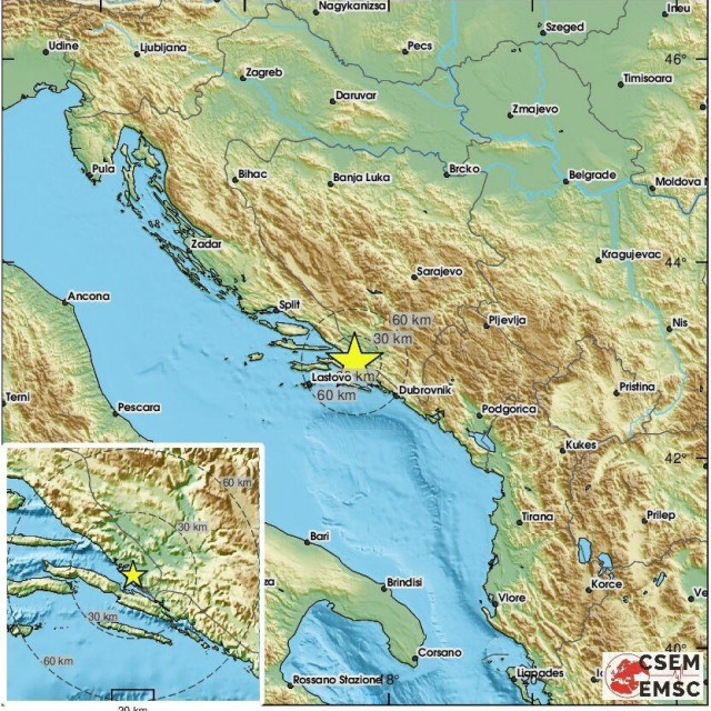 Potres kod Metkovića