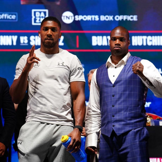 Anthony Joshua i Daniel Dubois