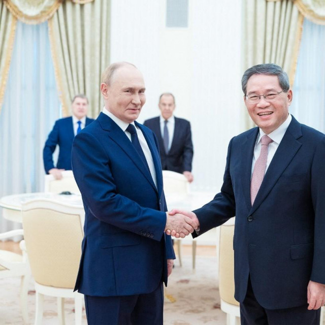 Vladimir Putin i Li Qiang