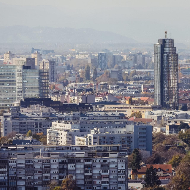 Zagreb, panorama
