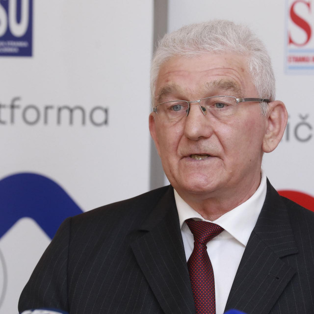 Milivoj Špika, predsjednik Bloka